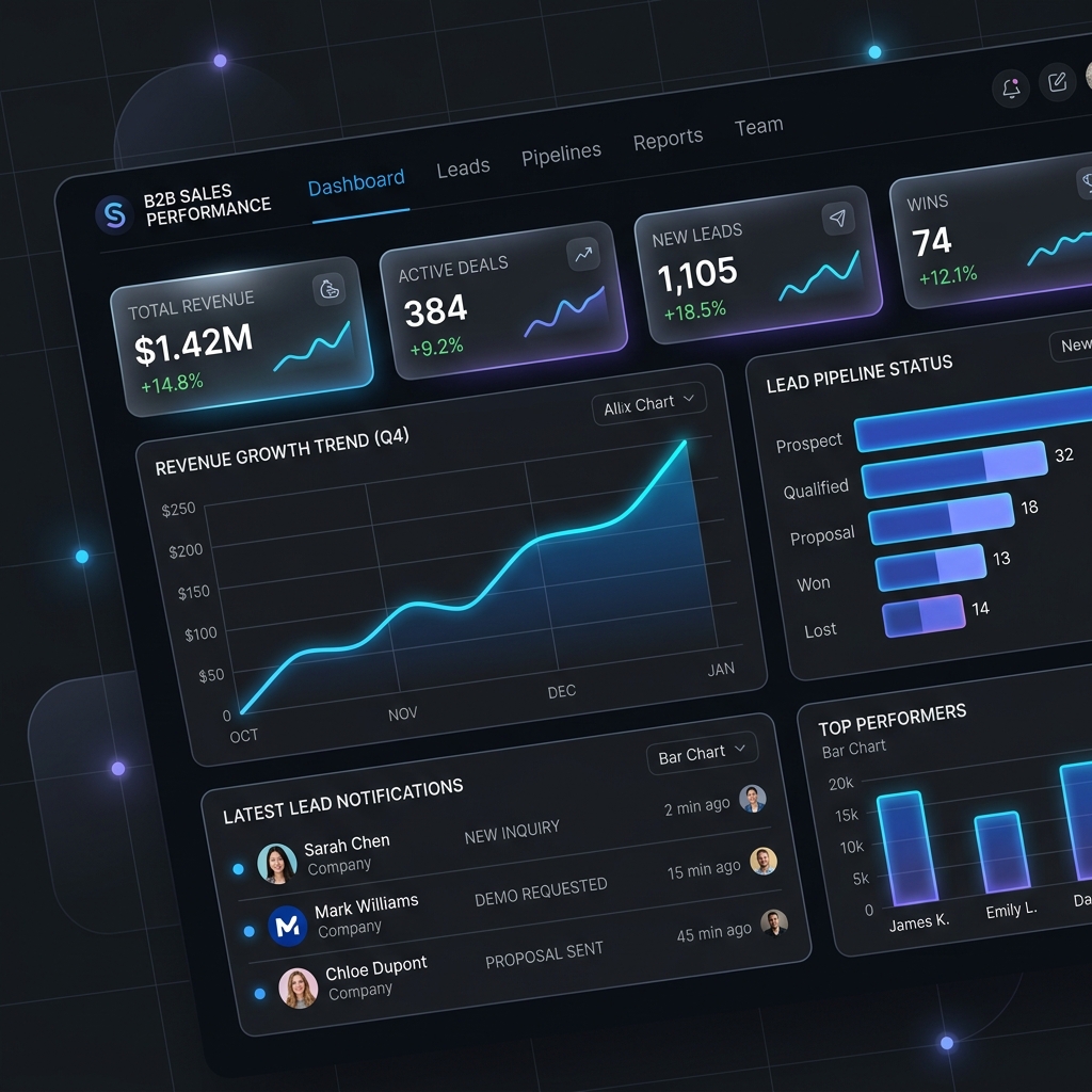 VORTA Sales Dashboard